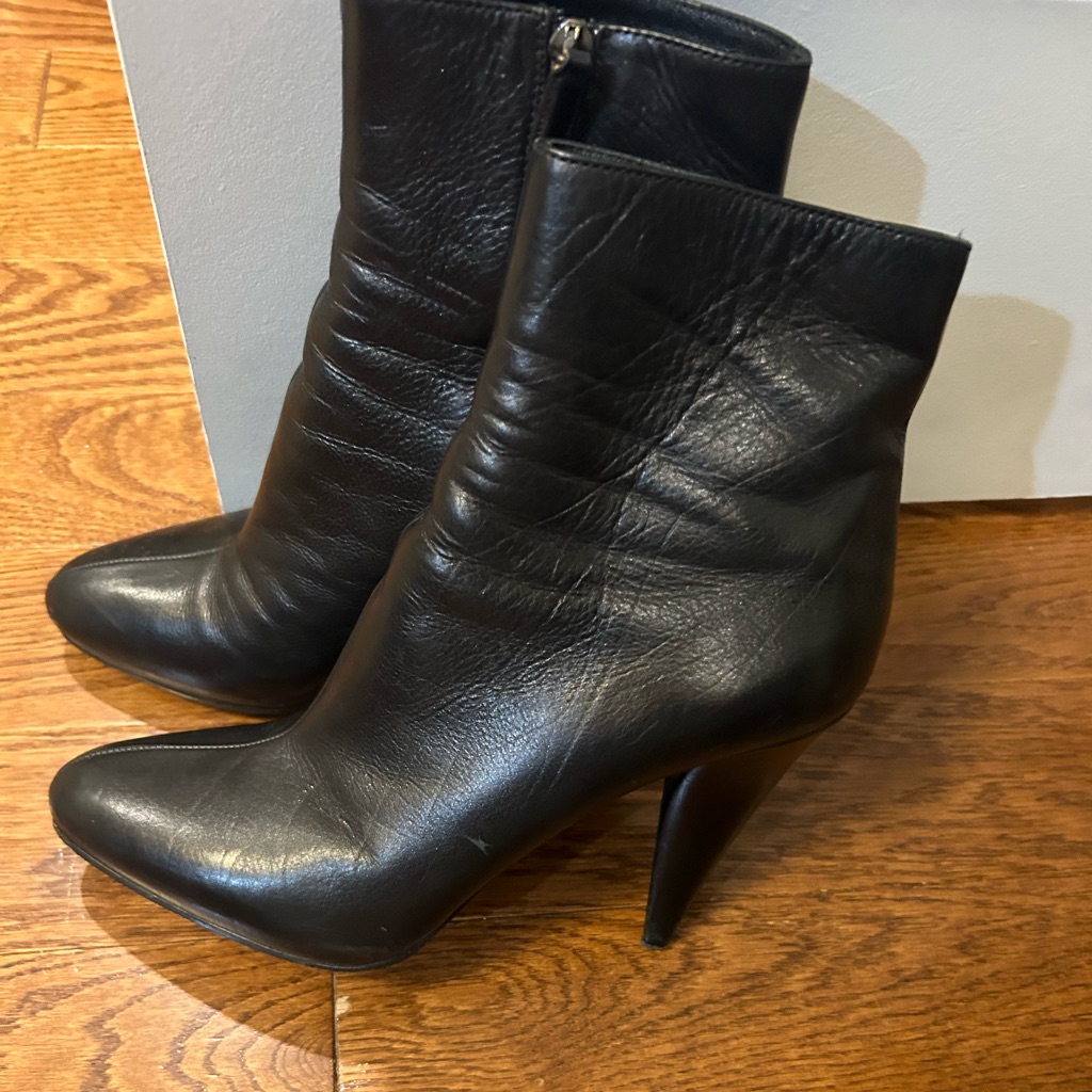 Prada Black Booties